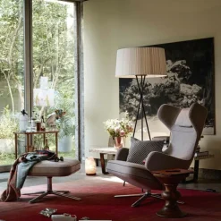 Vitra Grand Repos Sessel & Ottoman Stoff| Sessel