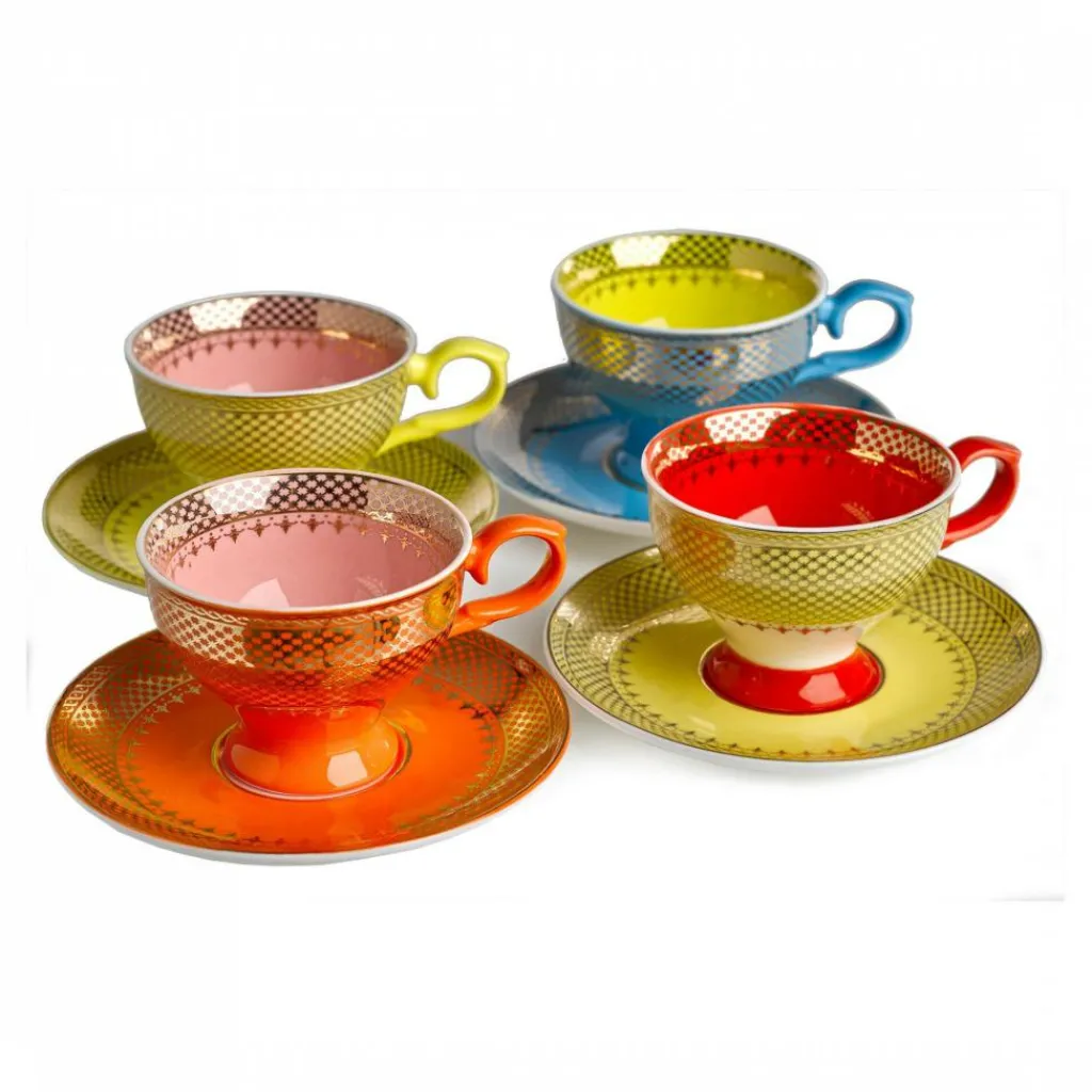 pols potten Grandma Espressotasse 4er Set| Geschirr