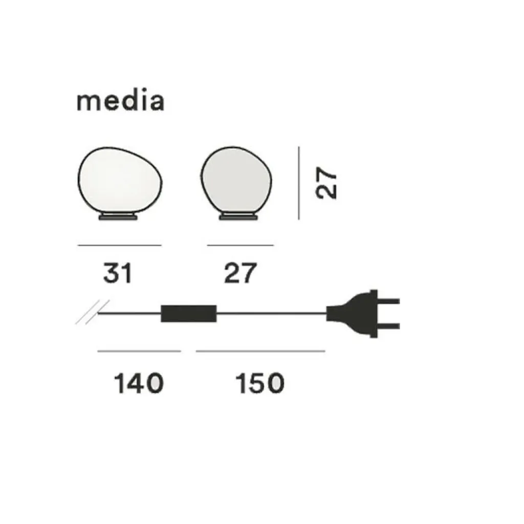 Bodenleuchten Außen|Bodenleuchten Außen^Foscarini Gregg Media Außenbodenleuchte
