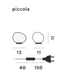 Foscarini Gregg Tischleuchte / Bodenleuchte| Tischleuchten