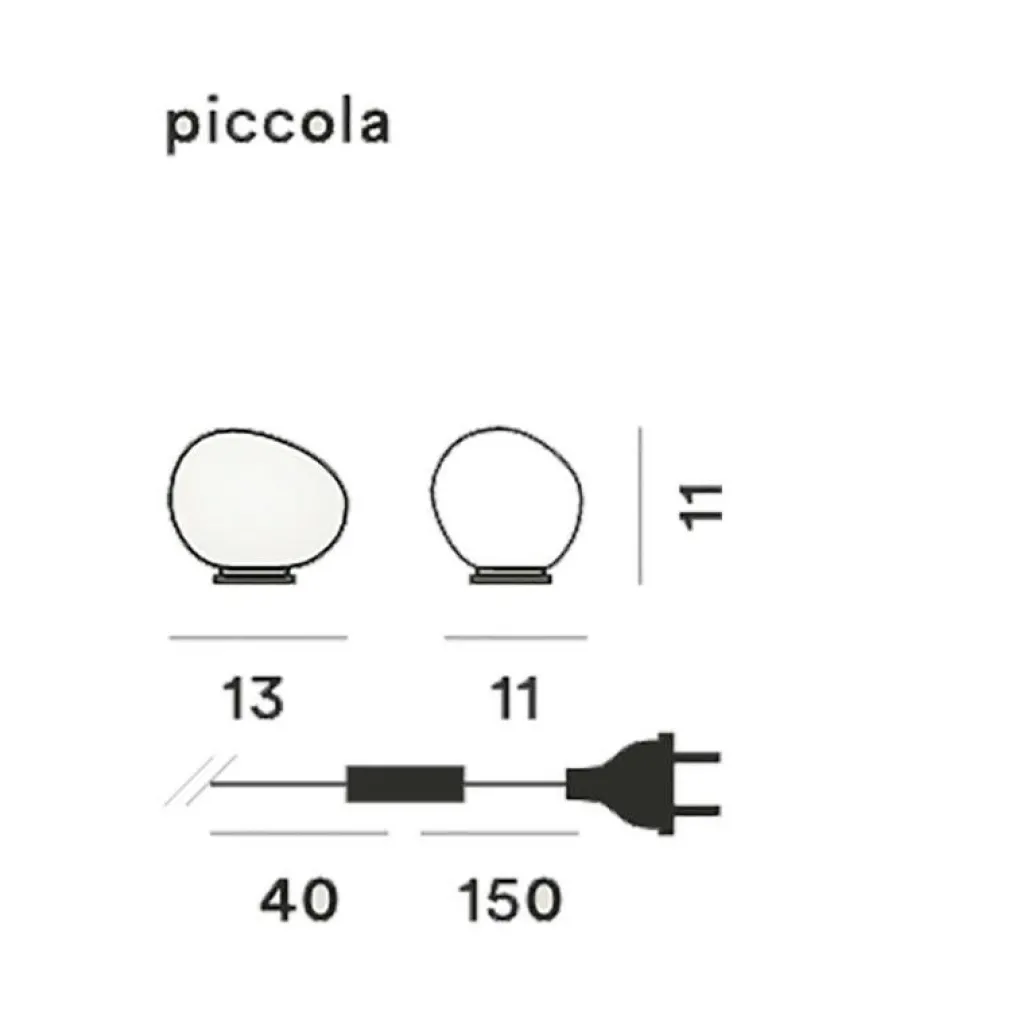 Nachttischleuchten^Foscarini Gregg Tischleuchte / Bodenleuchte