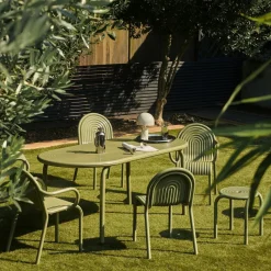 Stühle|Gartenstühle^Tom Dixon Groove Gartenarmlehnstuhl