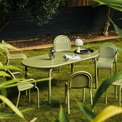 Gartentische^Tom Dixon Groove Gartentisch 186x86cm