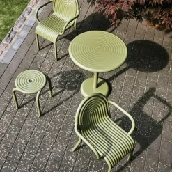 Gartentische^Tom Dixon Groove Round Gartentisch Ø 69,7cm