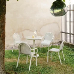 Gartentische^Tom Dixon Groove Round Gartentisch Ø 69,7cm