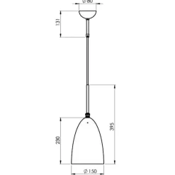 Pendelleuchten^Gubi Gräshoppa Pendelleuchte