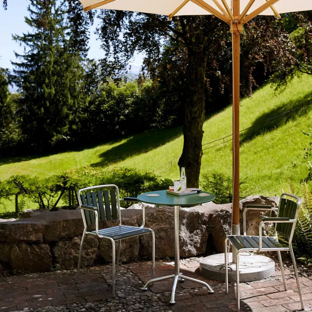 Embru Haefeli Modell 1021 Gartenarmlehnstuhl| Stühle|Gartenstühle