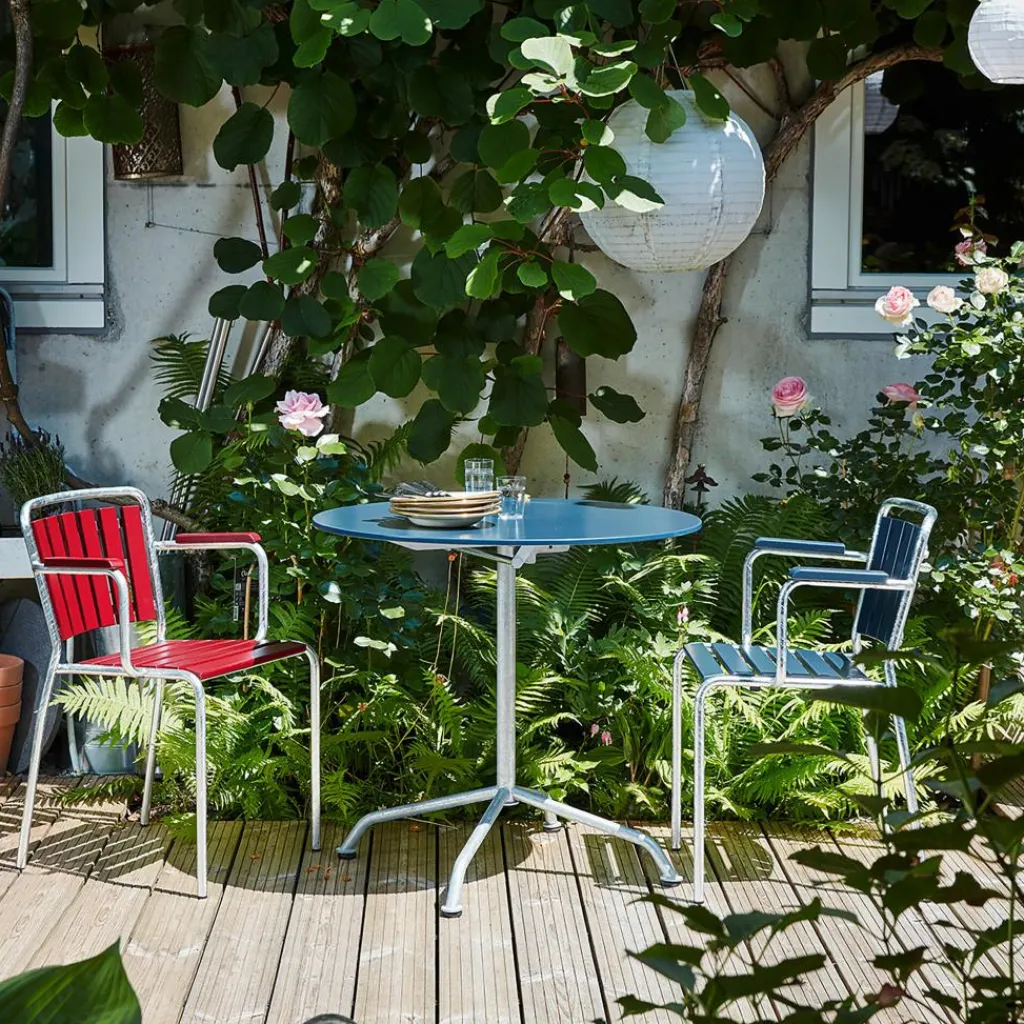 Embru Haefeli Modell 1021 Gartenarmlehnstuhl| Stühle|Gartenstühle