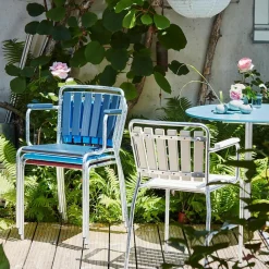 Embru Haefeli Modell 1021 Gartenarmlehnstuhl| Stühle|Gartenstühle