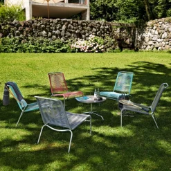 Embru Haefeli Modell 1112 Lounge Gartenbeistelltisch| Garten-Beistelltische