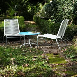 Embru Haefeli Modell 1112 Lounge Gartenbeistelltisch| Garten-Beistelltische