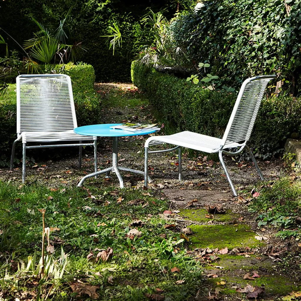 Embru Haefeli Modell 1112 Lounge Gartenbeistelltisch| Garten-Beistelltische