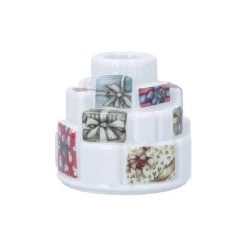 Kerzenständer^Kähler Hammershøi Kerzenhalter mit Geschenkemotiv