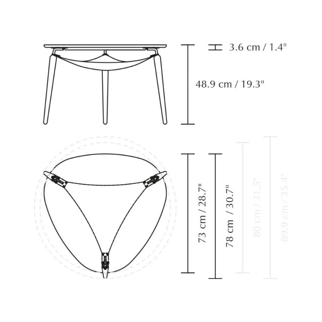 Tische|Beistelltische^Umage Hang Out Couchtisch