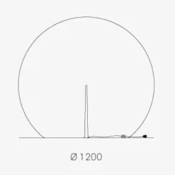 Pedrali Happy Apple Bodenleuchte| Bodenleuchten Außen|Bodenleuchten Außen