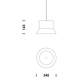 Pendelleuchten^Normann Copenhagen Hat Pendelleuchte L