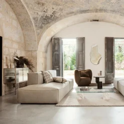 Ferm Living Haze Sideboard geriffeltes Glas| Sideboards|Sideboards