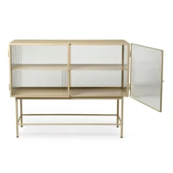 Ferm Living Haze Sideboard geriffeltes Glas| Sideboards|Sideboards