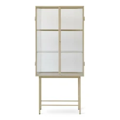 Schränke^Ferm Living Haze Vitrine geriffeltes Glas