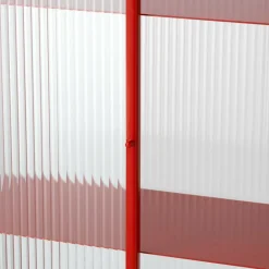 Schränke^Ferm Living Haze Vitrine geriffeltes Glas