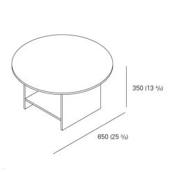 Beistelltische^e15 Heiji Beistelltisch M