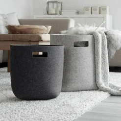 Badaccessoires|Papierkörbe & Mülleimer^HEY-SIGN Filz Papierkorb