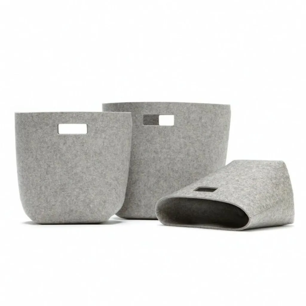 Badaccessoires|Papierkörbe & Mülleimer^HEY-SIGN Filz Papierkorb