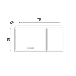 Northern Hifive 75 Wandschrank| Schränke
