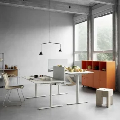 Montana HiLow 2 Schreibtisch höhenverstellbar 90x180cm| Schreibtische