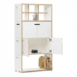 Tojo Hochstapler Regal mit Türen H 144cm| Regale