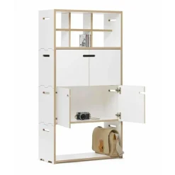 Tojo Hochstapler Regal mit Türen H 144cm| Regale