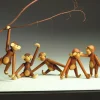 Figuren^Kay Bojesen Denmark Holzfigur Affe klein Teak