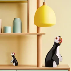 Figuren^Kay Bojesen Denmark Holzfigur Papageitaucher