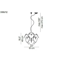 Pendelleuchten^Luceplan Hope D66 Pendelleuchte