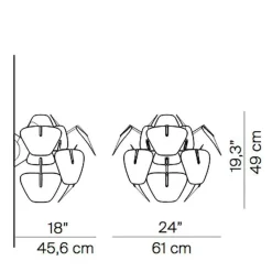Wandleuchten^Luceplan Hope D66/8a Wandleuchte