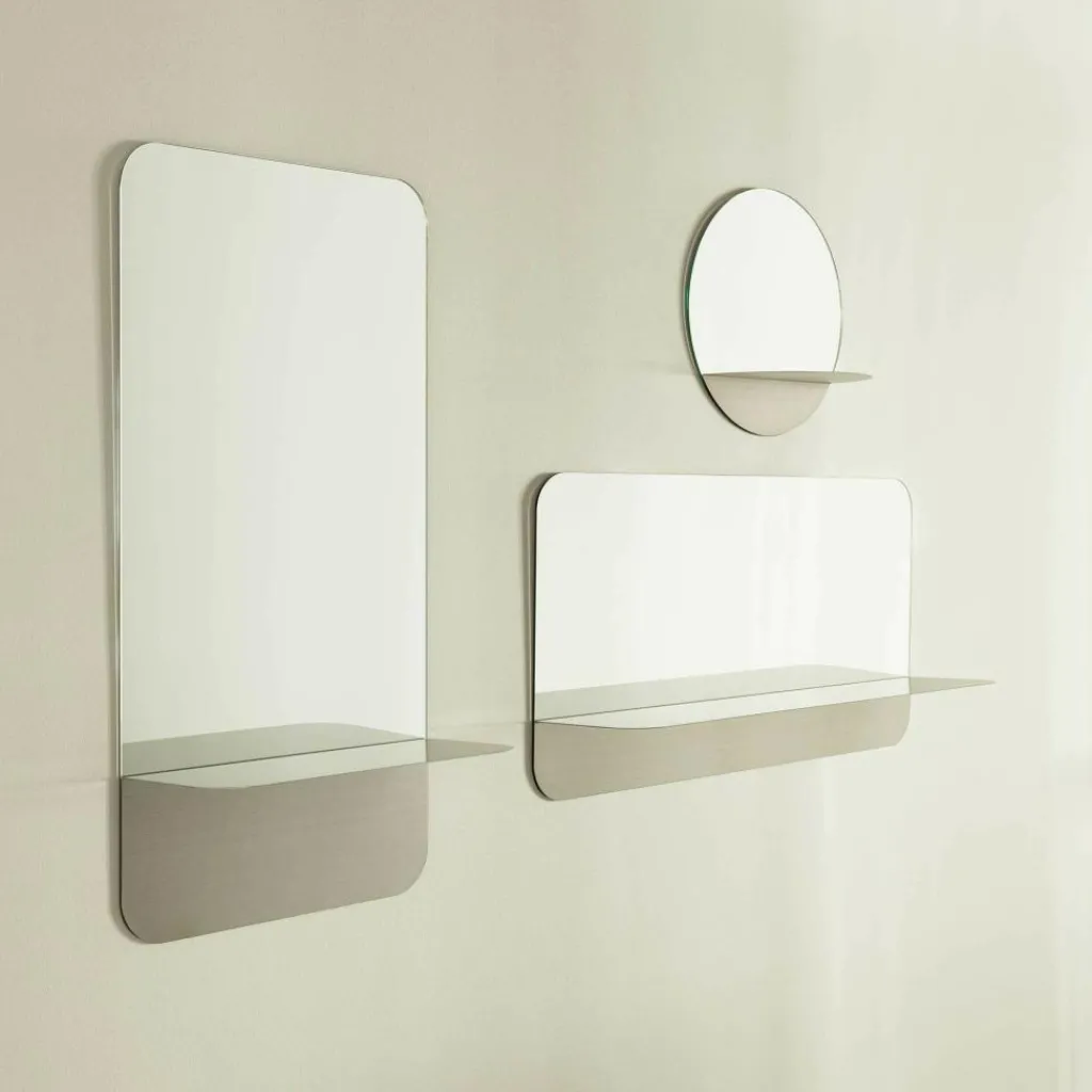 Badaccessoires^Normann Copenhagen Horizon Wandspiegel rund