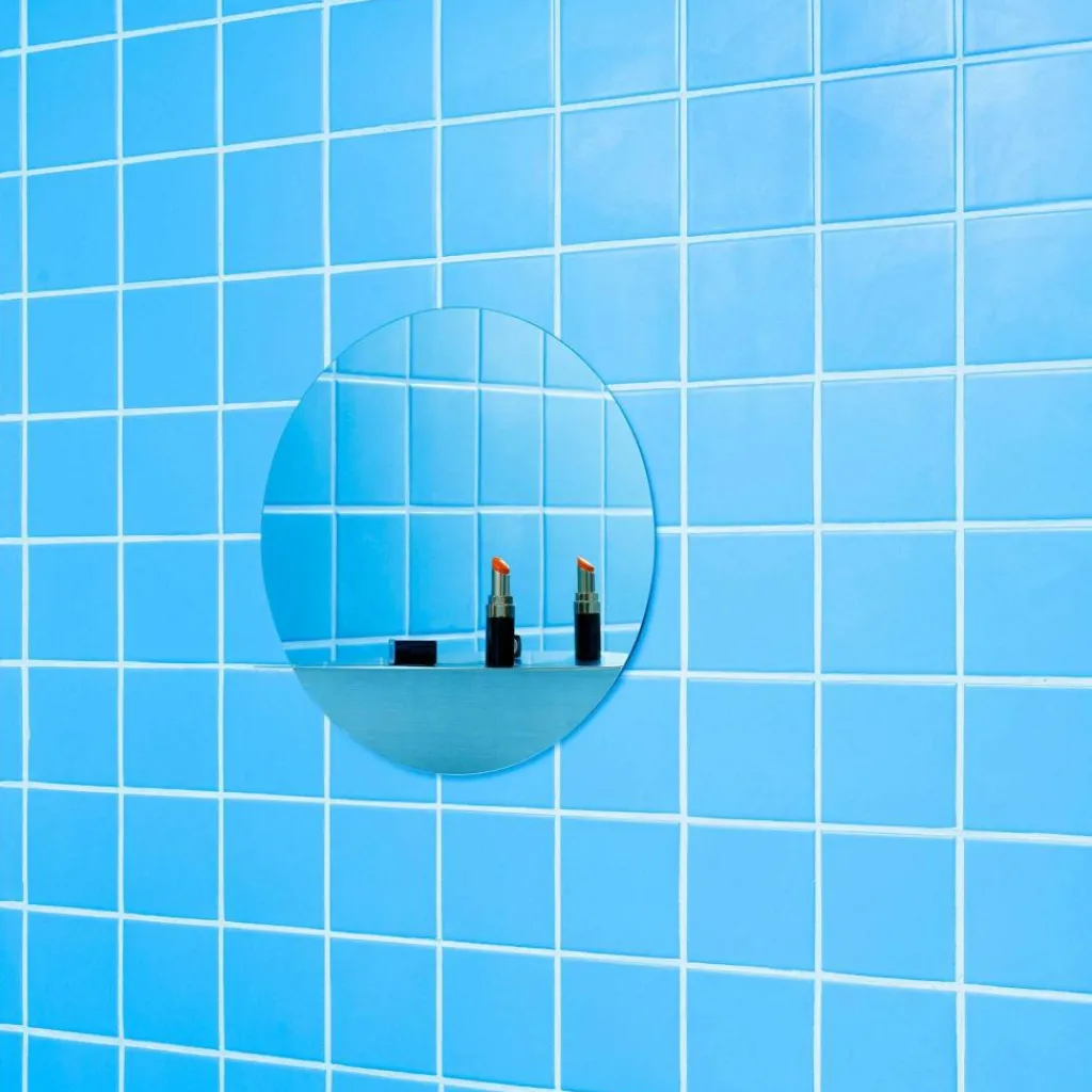 Badaccessoires^Normann Copenhagen Horizon Wandspiegel rund