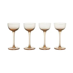 Ferm Living Host Likörglas 4er Set| Barzubehör