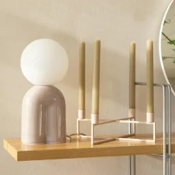 Nachttischleuchten^Nuuck Hubert Tischleuchte Ø 15cm