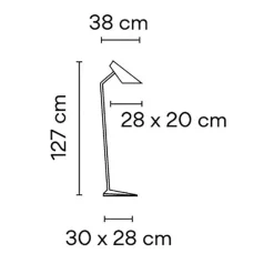 Stehleuchten^Vibia I.cono 0712 Stehleuchte