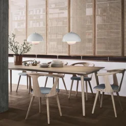 Stühle^&Tradition In Between SK2 Stuhl gepolstert Gestell Eiche