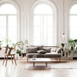 Stühle^&Tradition In Between SK2 Stuhl gepolstert Gestell Eiche