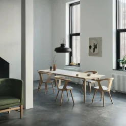 Stühle^&Tradition In Between SK2 Stuhl gepolstert Gestell Eiche