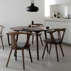 &Tradition In Between SK2 Stuhl gepolstert Gestell Walnuss| Stühle