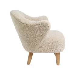 Sessel^Audo Ingeborg Lounge Chair Schaffell