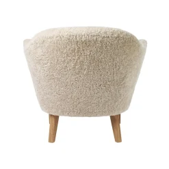 Sessel^Audo Ingeborg Lounge Chair Schaffell