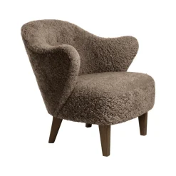 Sessel^Audo Ingeborg Lounge Chair Schaffell