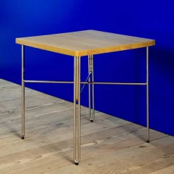 Nine Inline Beistelltisch Gestell poliert| Beistelltische|Tische