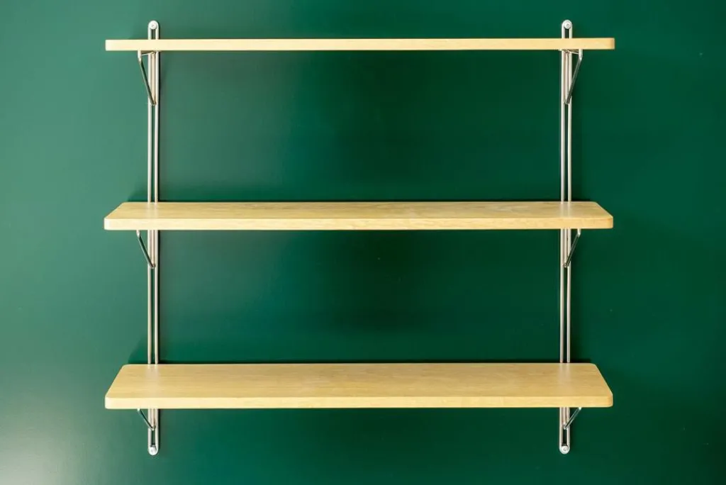 Regale^Nine Inline Wandregal Gestell poliert S