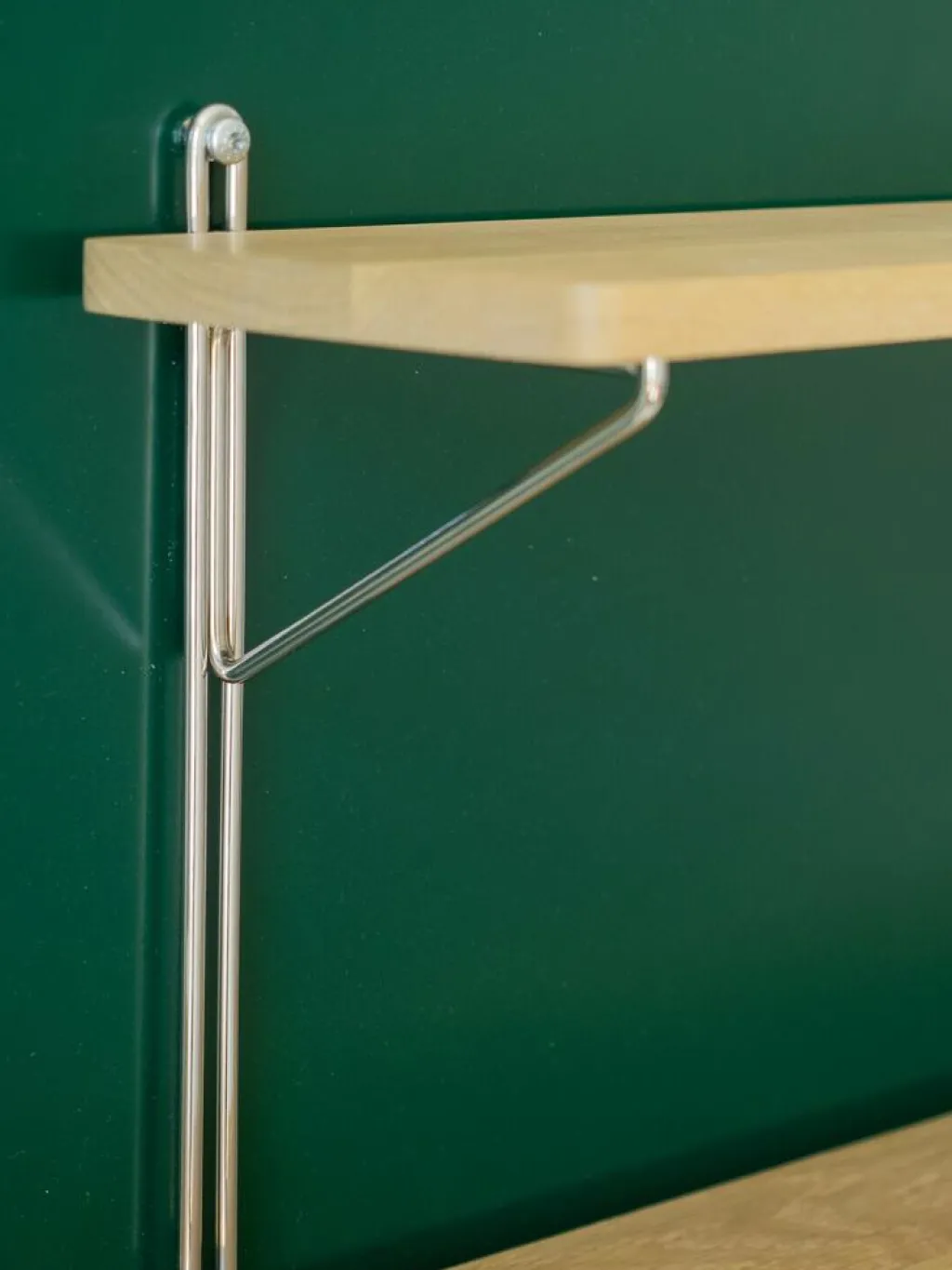 Regale^Nine Inline Wandregal Gestell poliert S